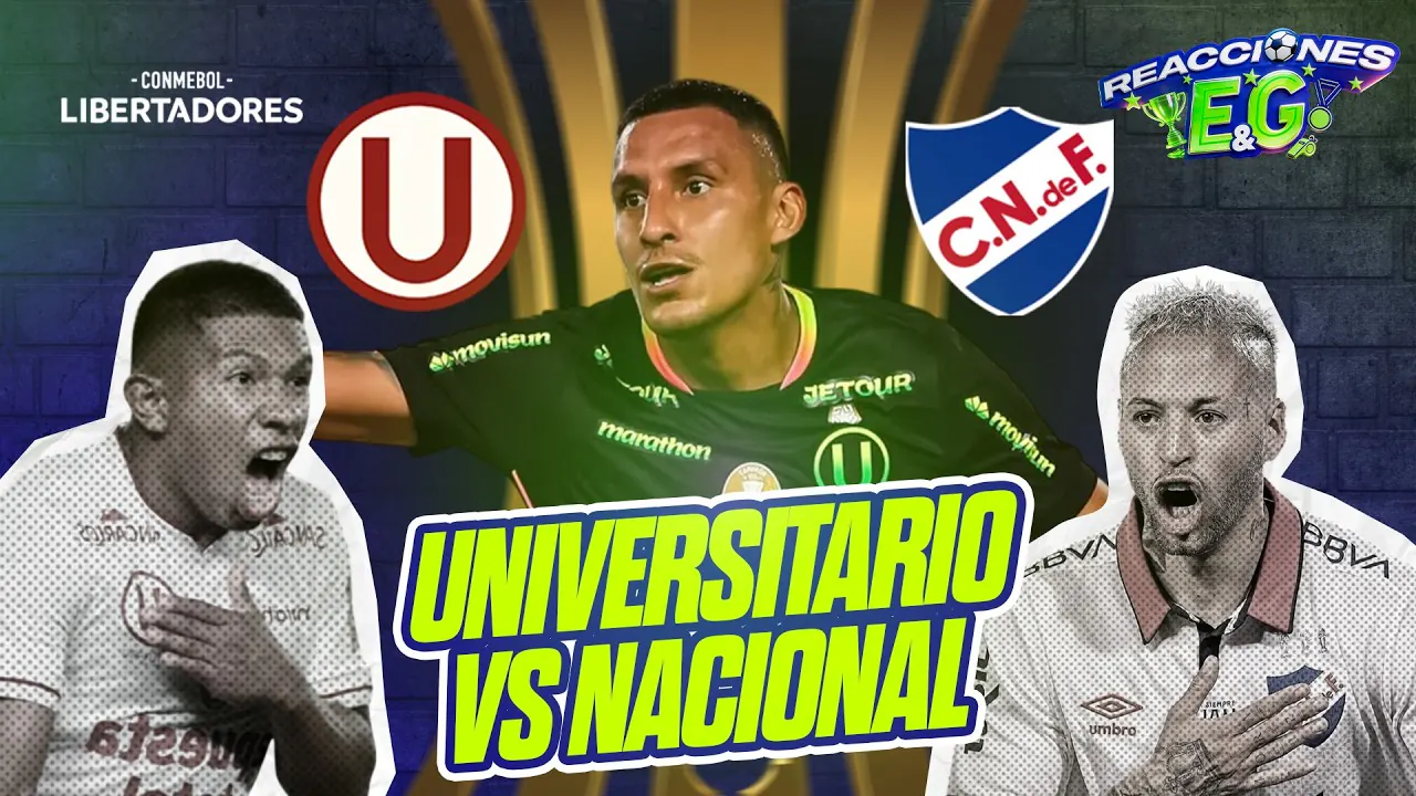 Reproducir: [REACCION] UNIVERSITARIO VS NACIONAL | ¿LA CREMA PODRÁ LEVANTARSE EN LA COPA? 🔥