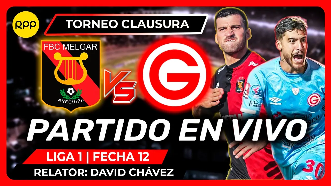 Reproducir: MELGAR VS DEPORTIVO GARCILASO 🔴EN VIVO LIGA1 TORNEO CLAUSURA 2026 | Transmisión Oficial RPP