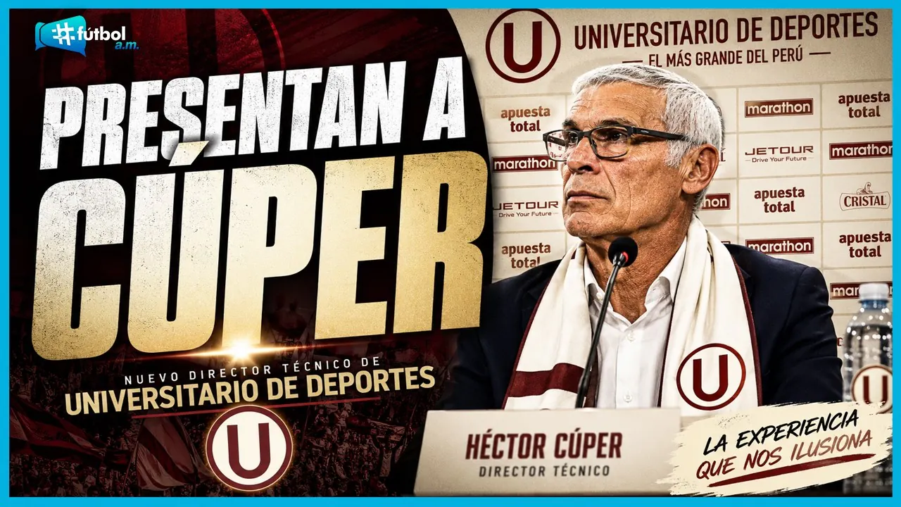 Reproducir: Arranca una nueva era; PRESENTAN a HÉCTOR CÚPER en UNIVERSITARIO | Fútbol A.M. 14/05/26