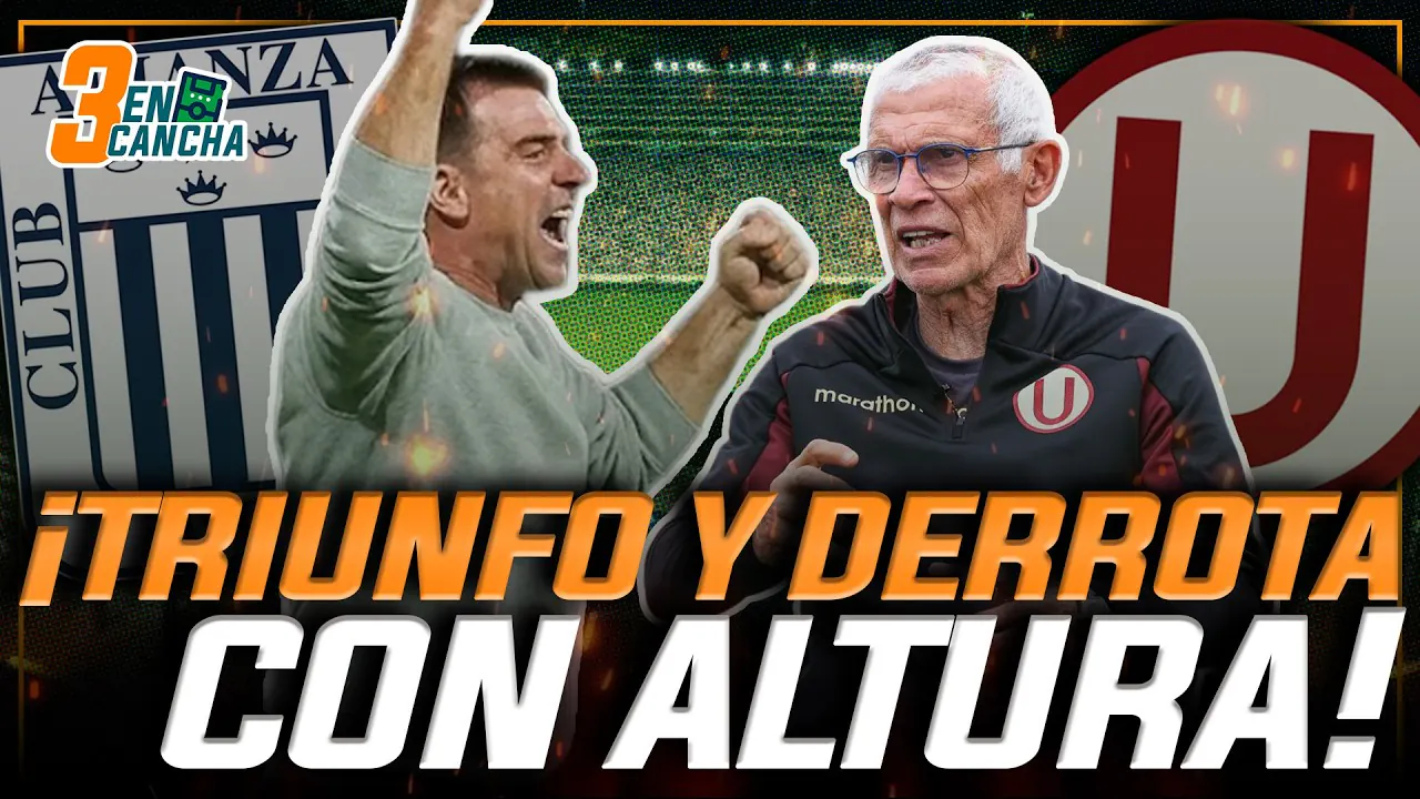 Reproducir: #ENVIVO | 🔴 ¡ALIANZA LIMA VENCIÓ A A. ATLÉTICO MIENTRAS QUE LA 'U' PERDIÓ CON CIENCIANO! #3ENCANCHA