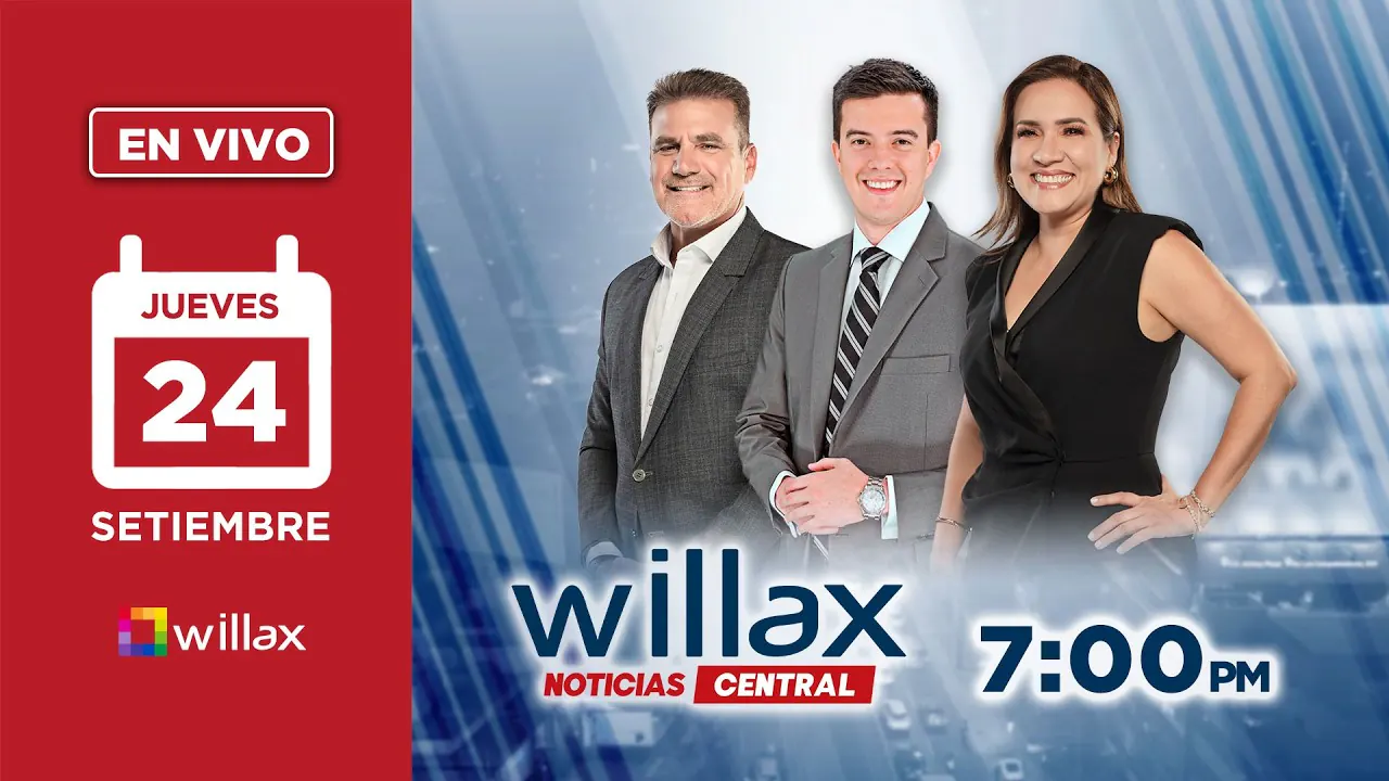 Reproducir: Willax en vivo - WILLAX NOTICIAS - 24/09/2026 | Willax Televisión