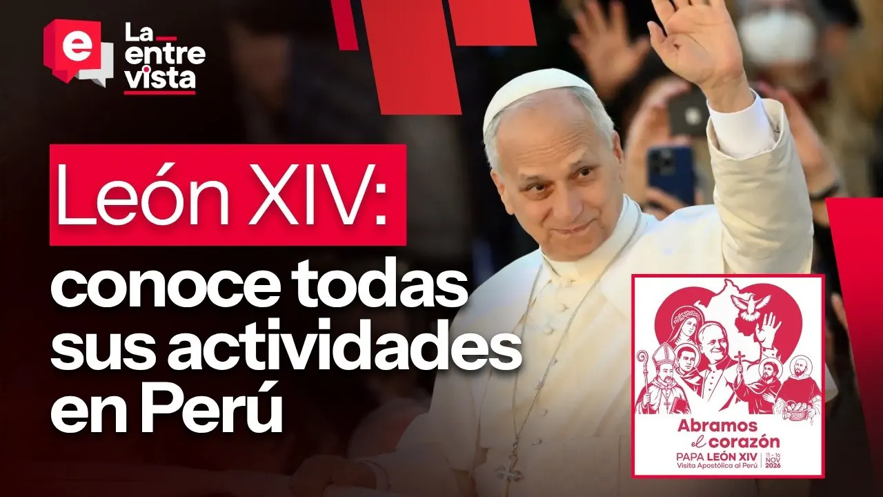 Reproducir: Papa León XIV: El Vaticano informa su agenda oficial en Perú|”La Entrevista”|EN VIVO 21/09/2026