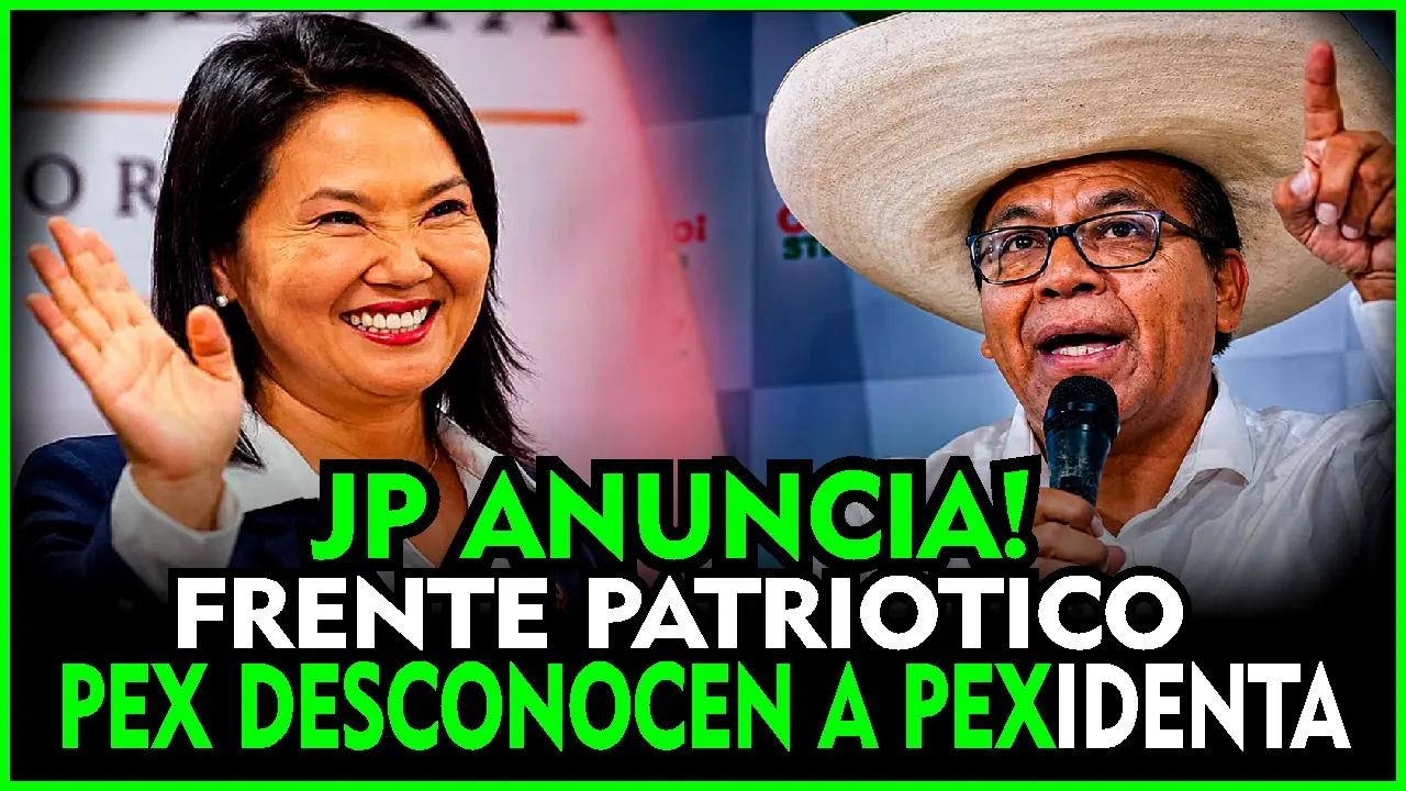Reproducir: 🚨ROBERTO SÁNCHEZ ANUNCIA FRENTE PATRIOTICO DE RESISTENCIA! MÁS PEX DESCONOCEN A KEIKO PEXSIDENTA