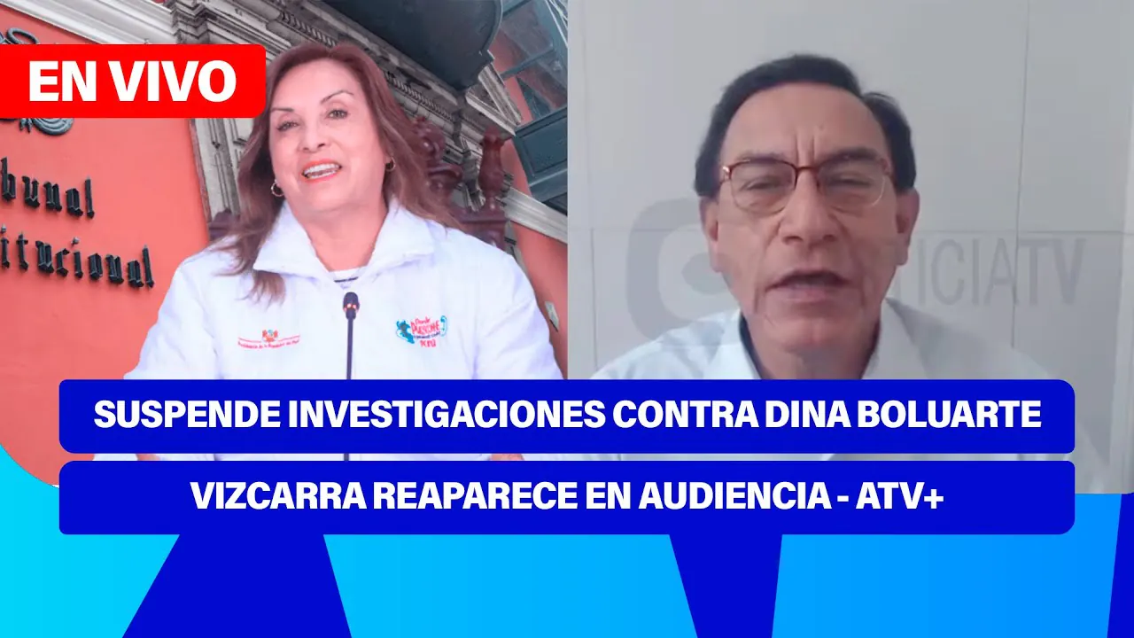 Reproducir: Fe de Erratas 📱🎙️| SUSPENDE INVESTIGACIONES CONTRA BOLUARTE/VIZCARRA REAPARECE EN AUDIENCIA - ATV+