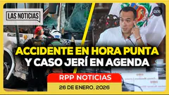 EN VIVO: Accidente en el Metropolitano, citaciones por reuniones de José Jerí y agenda electoral