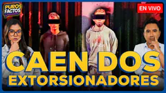 #ENVIVO | DETIENEN A DOS PRESUNTOS EXTORSIONADORES A PUNTO DE DETONAR EXPLOSIVOS #PUROSFACTOS