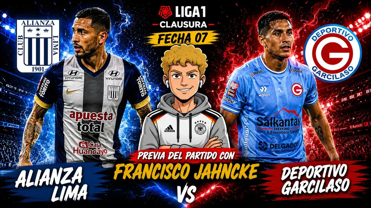 Reproducir: 🔥⚽ ¡PREVIA ALIANZA LIMA VS DEPORTIVO GARCILASO CON FRANCISCO JAHNCKE!