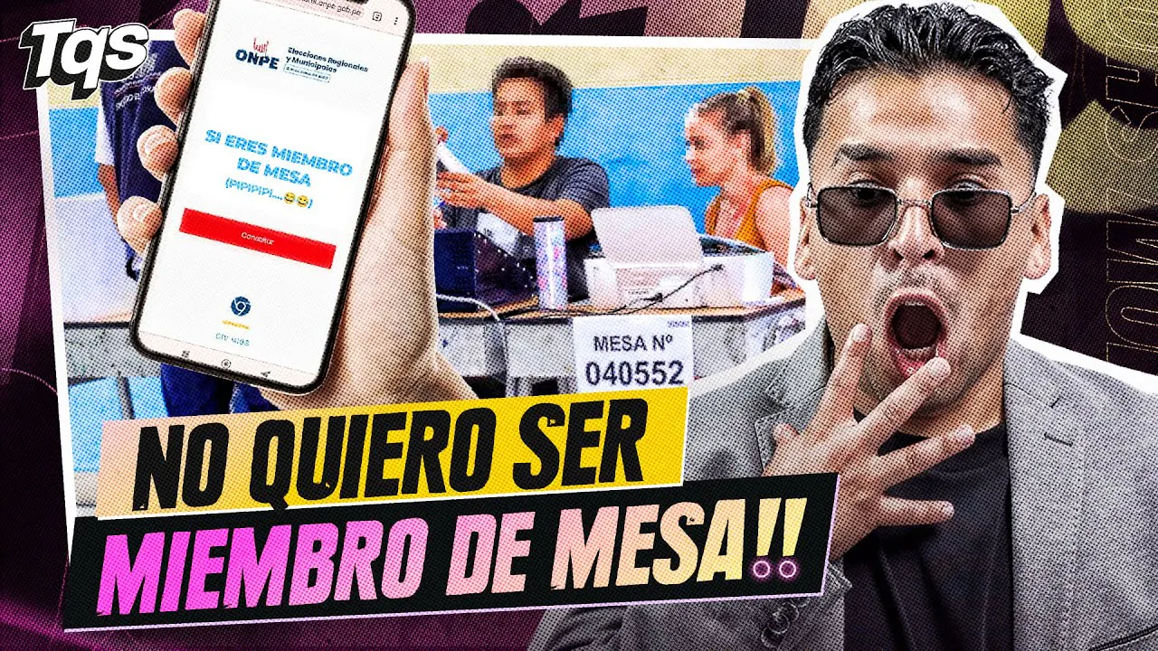Reproducir: #TQS | ¡ME TOCÓ SER MIEMBRO DE MESA! NFIDENCIAS🔥
