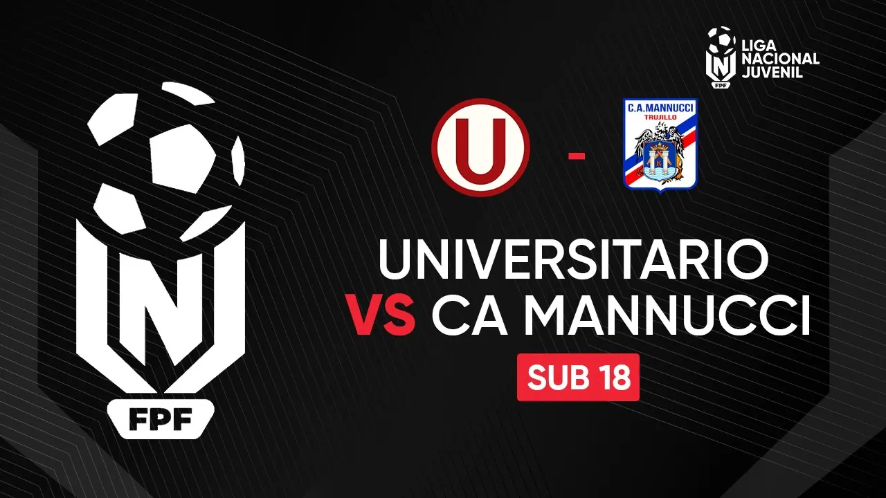 Reproducir: 🔴 EN VIVO |UNIVERSITARIO VS C.A. MANNUCCI | LIGA NACIONAL JUVENIL | SUB 18