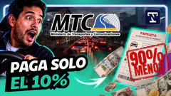 #ENVIVO MTC REDUCE HASTA 90% LAS MULTAS | CONDUCTORES PODRÁN PAGAR SOLO EL 10% | TRIVU NOTICIAS