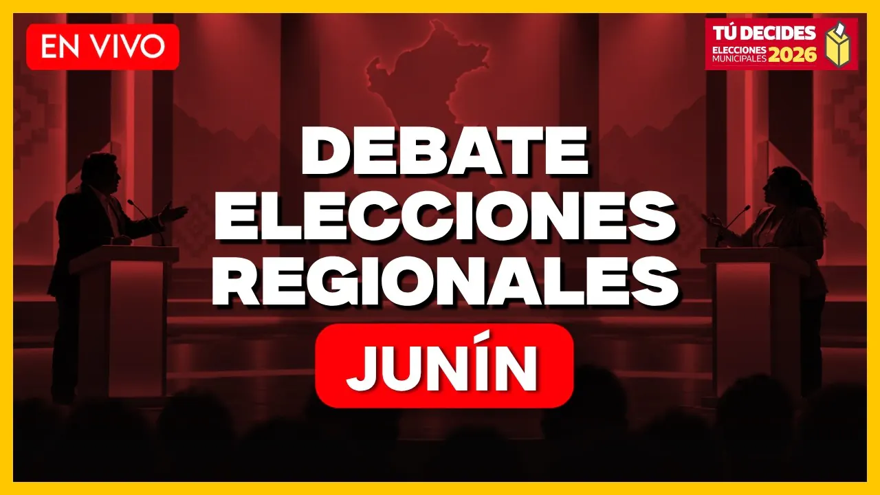 Reproducir: 🔴 DEBATE JNE EN VIVO: ELECCIONES REGIONALES JUNÍN | 8 DE SEPTIEMBRE | El Comercio