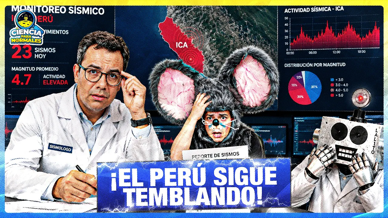 Reproducir: ¿A QUÉ SE DEBE TANTA ACTIVIDAD SISMICA? | CIENCIAS PARA NORMALES 🚀