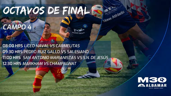 Fútbol ¡EN VIVO! - - MASTER 30 INTERCOLEGIOS