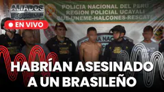 Los Gatilleros de Manantay: capturan a presuntos asesinos de brasileño | "Aliados por la seguridad"