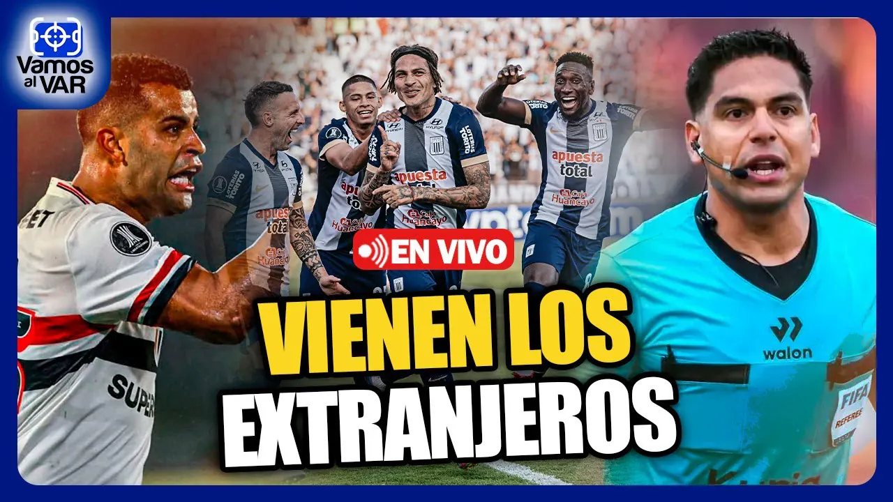 Reproducir: 🔴⚽ #ENVIVO ¿Son mejores los árbitros extranjeros? PREVIA ALIANZA VS. SAO PAULO #VAMOSALVAR 05/05/25