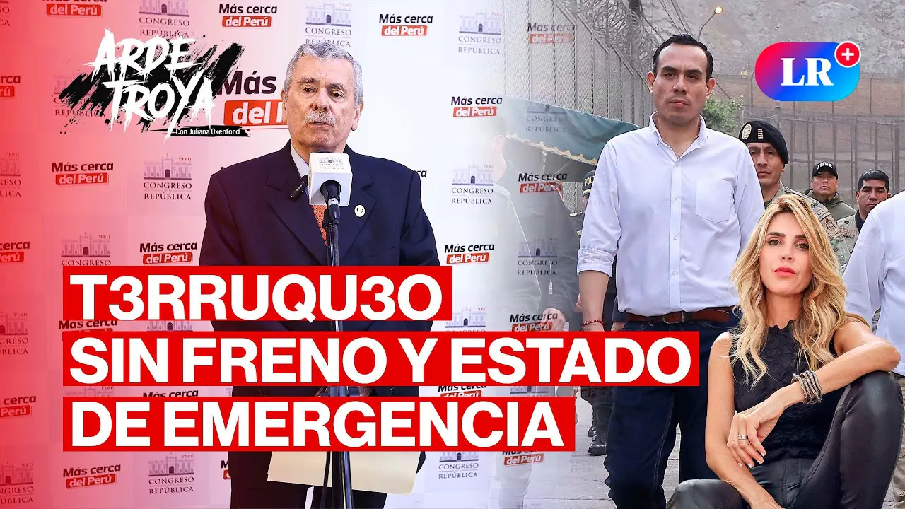 Reproducir: LIMA EN ESTADO DE EMERGENCIA: ¿SERVIRÁ PARA ALGO? | ARDE TROYA con JULIANA OXENFORD