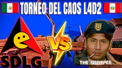 TORNEO DEL CAOS L4D2 | Quispes VS SDGL | Perú VS MX/PE | RONDA 1 | PROMEDIO 10K HRS (En el menú)