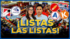 ¿LISTAS LAS LISTAS? ELECCIÓN PARA NUEVA MESA DIRECTIVA DEL CONGRESO #PUROSFACTOS