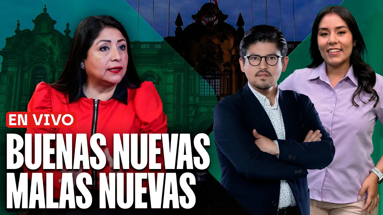 Reproducir: LATINA NOTICIAS - BUENAS NUEVAS, MALAS NUEVAS VIERNES 6 DE MARZO DE 2026