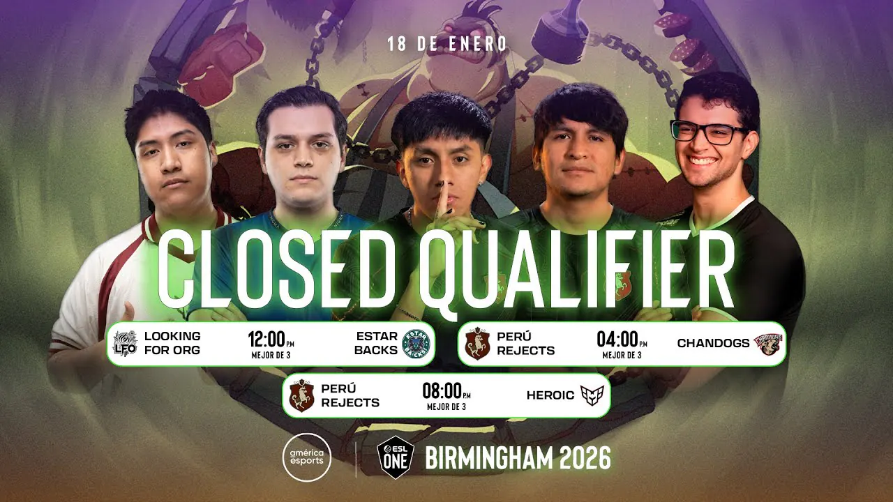 Reproducir: LFO vs Estar Backs | Birmingham 2026: CQ