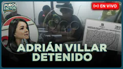 #ENVIVO | Adrián Villar fue detenido preliminarmente por caso Lizeth Marzano #PUROSFACTOS
