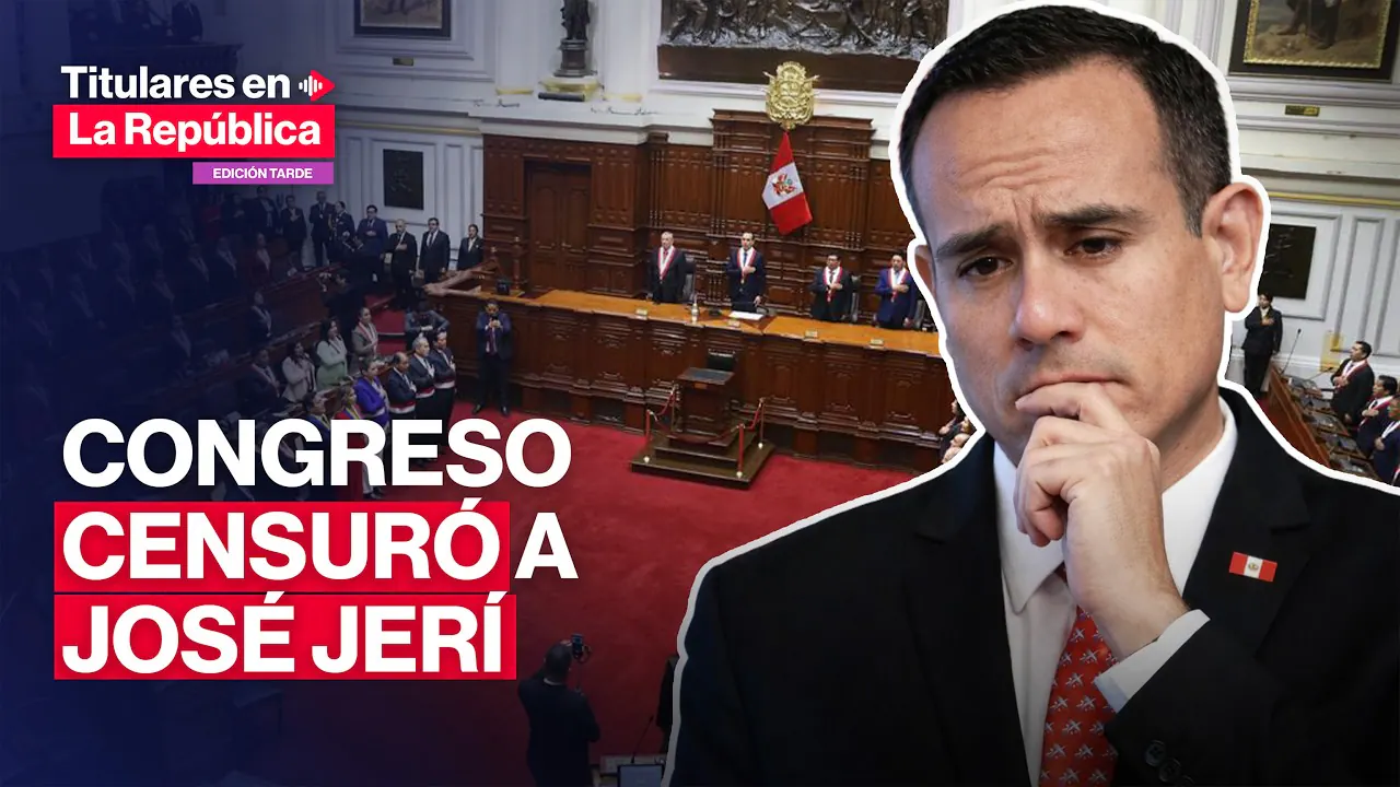 Reproducir: 🔴 CENSURA JOSÉ JERÍ: CONGRESO admitió el debate de las 7 mociones | #TLR