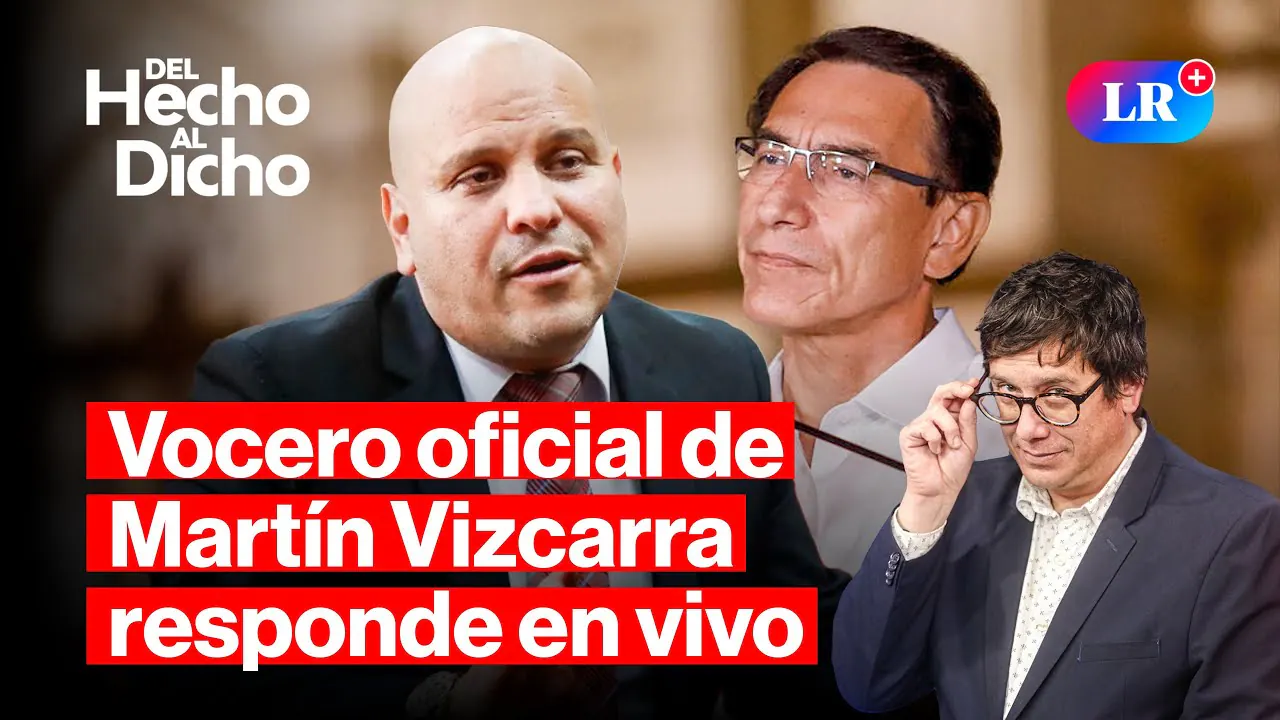 Reproducir: MARTÍN VIZCARRA a BARBADILLO ¿Es justa la MEDIDA CAUTELAR? | Del Hecho Al Dicho con JAIME CHINCHA