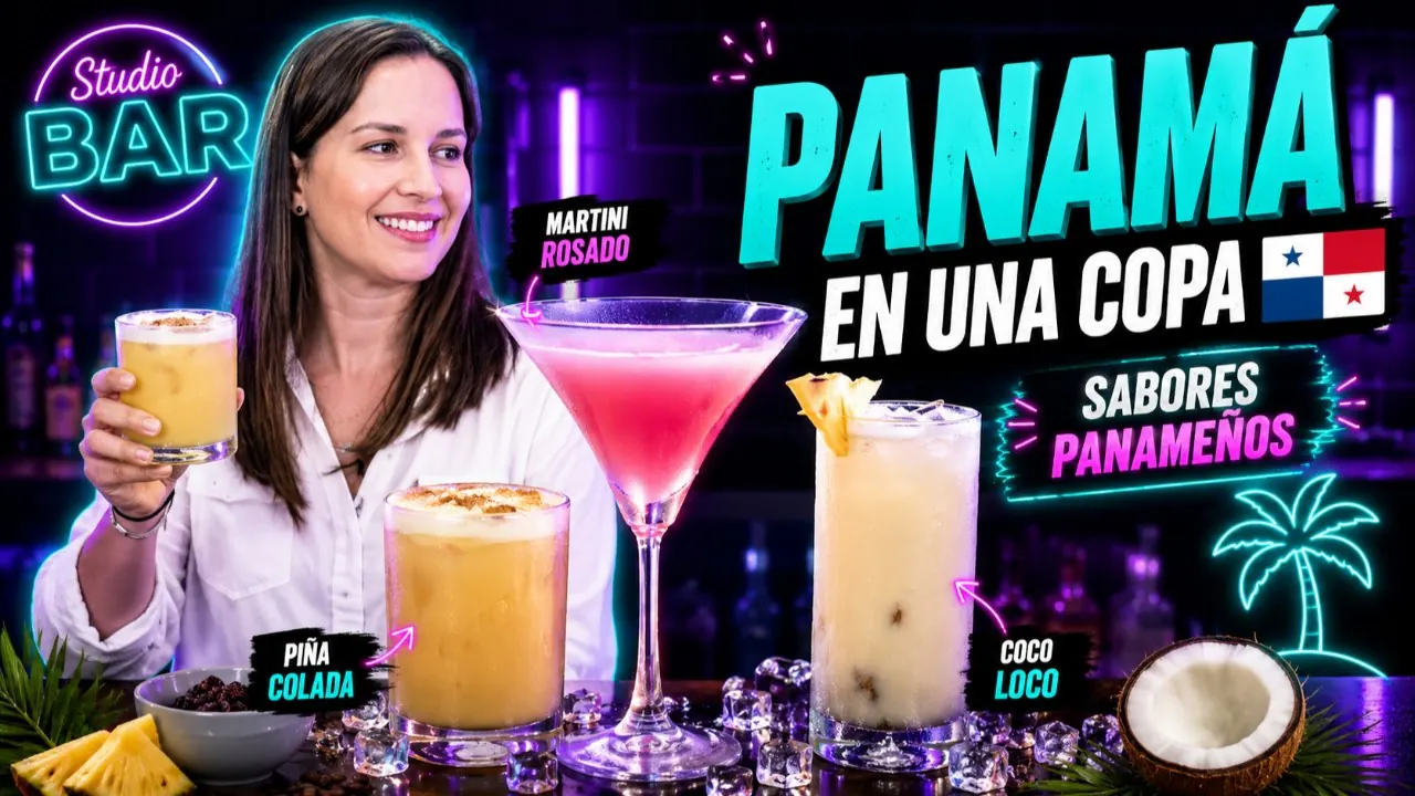 Reproducir: ASÍ TOMAN EN PANAMÁ 🇵🇦🍹🔥 | 3 cócteles tropicales que debes probar