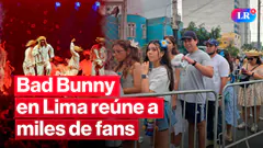 Bad Bunny en Lima reúne a miles de fans | #EnVivoLR
