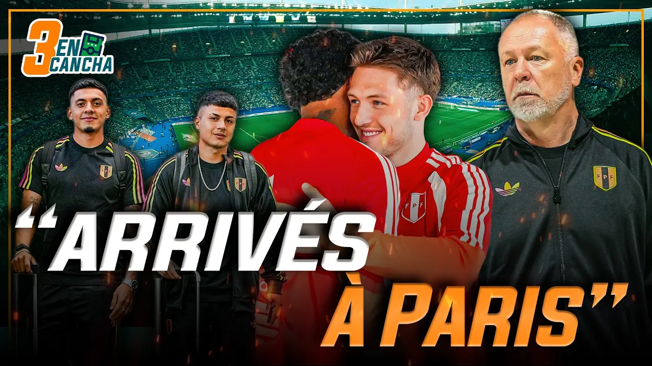 Reproducir: #ENVIVO |🔴 ¡LA SELECCIÓN PERUANA LLEGÓ A FRANCIA! ¿CÓMO SERÁ EL DEBÚT DE MENEZES? #3ENCANCHA