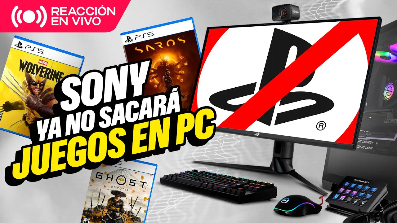 Reproducir: PLAYSTATION ya no lanzará juegos singleplayer EN PC | EN VIVO