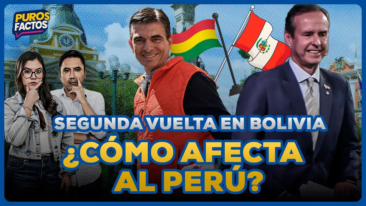 Reproducir: 🔴 #ENVIVO | SEGUNDA VUELTA EN BOLIVIA: ¿CÓMO AFECTA LAS RELACIONES CON EL PERÚ?  #PUROSFACTOS