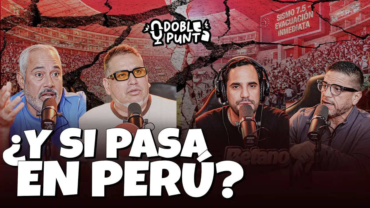 Reproducir: ¿QUÉ HACER si un TERREMOTO SUCEDE en un ESTADIO? ¿ESTAMOS PREPARADOS? | DOBLE PUNTA EN VIVO