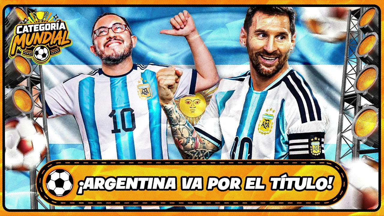 Reproducir: ARGENTINA SACA CARA POR SUDAMÉRICA | CATEGORÍA MUNDIAL ⚽️