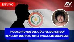 De 5 a 7 ¡PARAGUAYO QUE DELATÓ A “EL MONSTRUO” DENUNCIA QUE PERÚ NO LE PAGA LA RECOMPENSA!