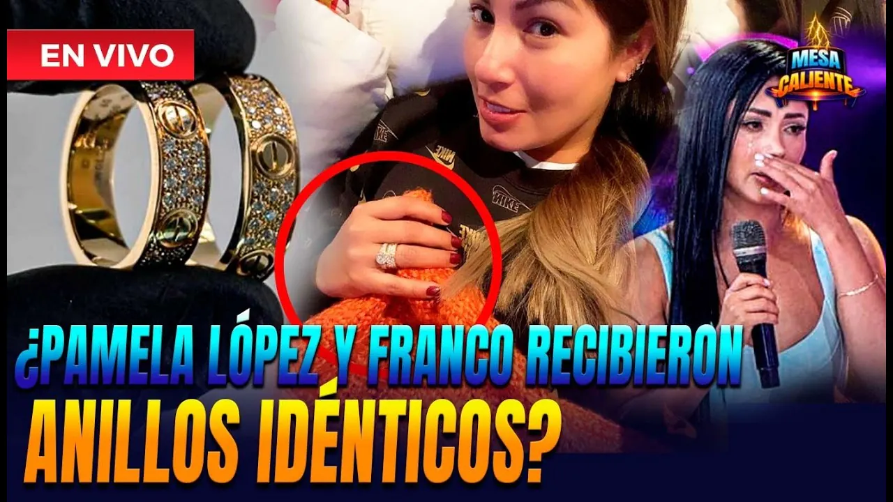 Reproducir: 🔴EN VIVO –POLÉMICA POR ANILLO QUE REGALÓ CUEVA A PAMELA FRANCO | Mesa Caliente por Panamericana TV