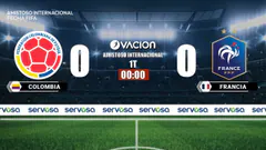 #ENVIVO | AMISTOSO INTERNACIONAL: COLOMBIA VS FRANCIA EN VIVO POR RADIO OVACION