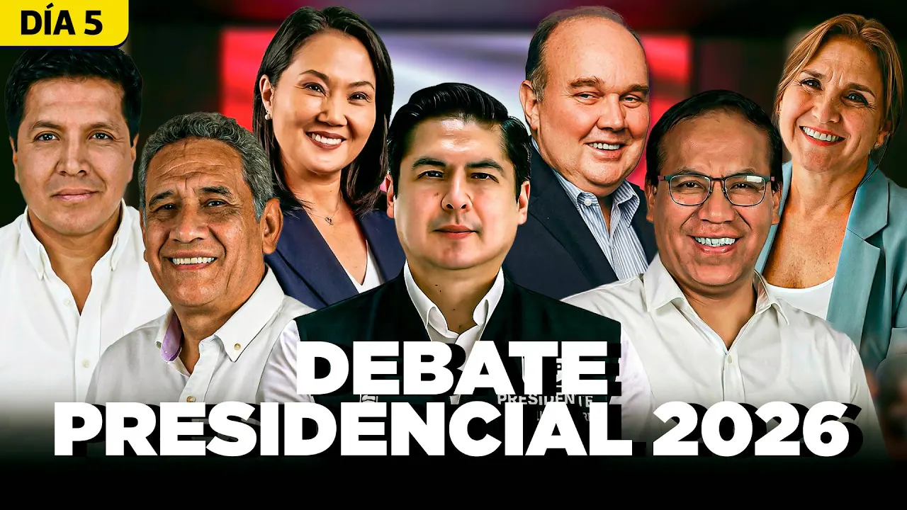 Reproducir: 🔴 DEBATE PRESIDENCIAL JNE 2026 EN VIVO | MARTES 31 DE MARZO DE MARZO | El Comercio