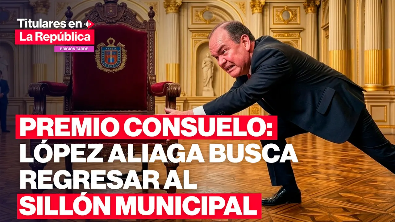 Reproducir: 🔴 Rafael LÓPEZ ALIAGA quiere regresar a la Municipalidad de Lima tras dejarla ENDEUDADA 🏛️ 💰 #tlr