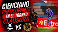 POST SALA: CIENCIANO 1-2 CUSCO FC: PREOCUPANTE CLAUSURA DE CIENCIANO, ¿LLEGAN HOHBERG Y SOUZA?