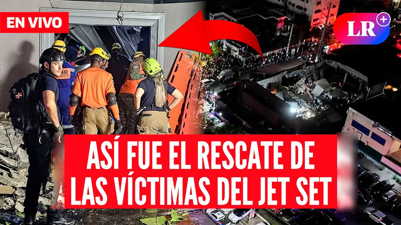 Reproducir: TRAGEDIA EN REPÚBLICA DOMINICANA EN VIVO HOY: aumentan fallecidos tras DERRUMBE del techo de JET SET