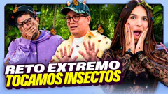 RETO EXTREMO: TOCAMOS INSECTOS EN VIVO | OH MY GOOD