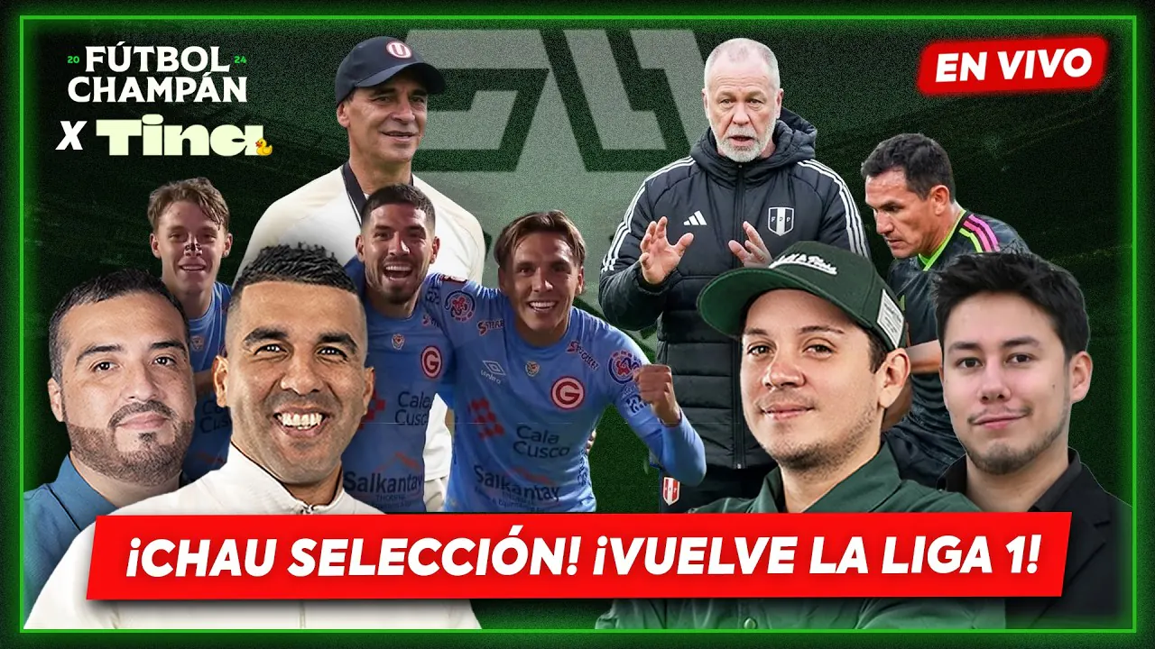 Reproducir: FÚTBOL CHAMPÁN: HOY PERÚ vs COLOMBIA | VUELVE LA LIGA 1