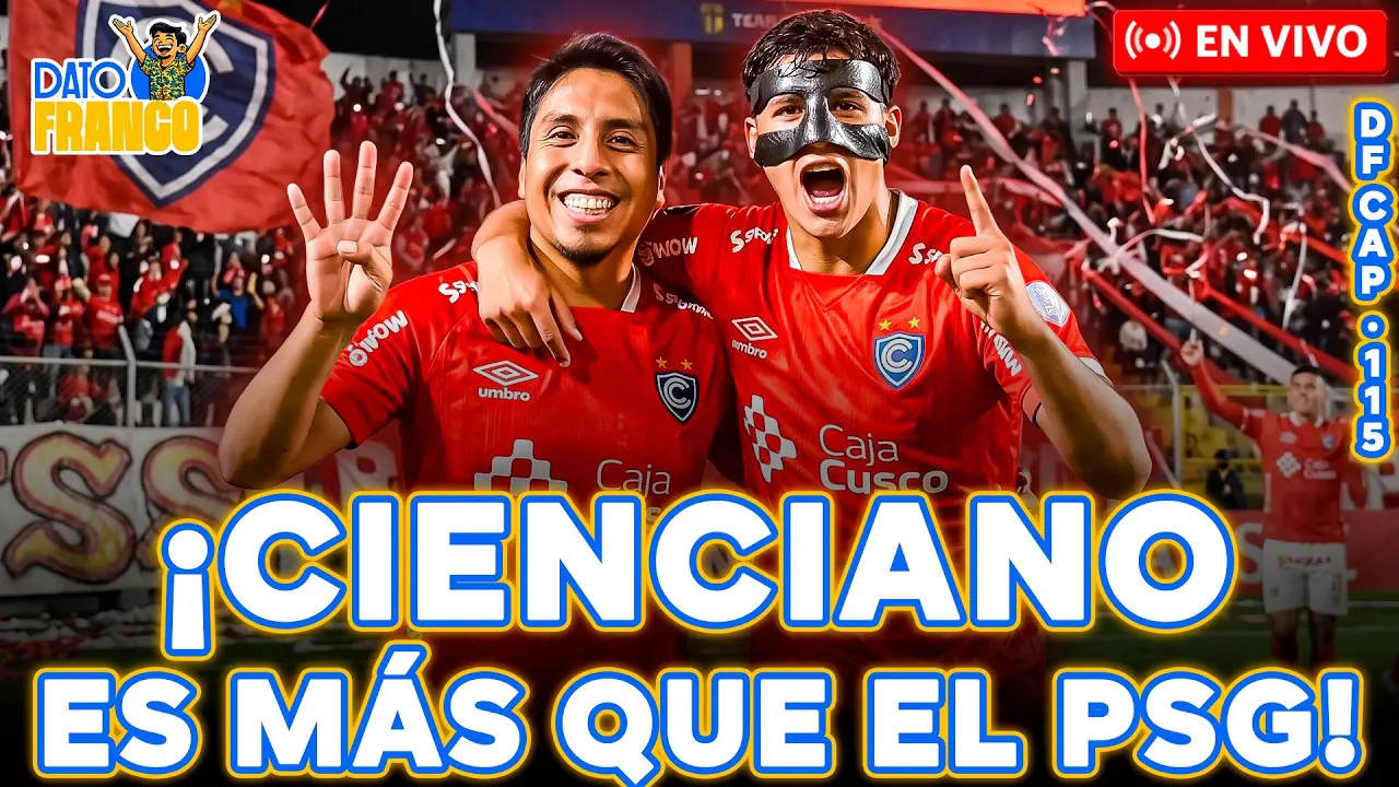 Reproducir: 🤑💰🔥¡CIENCIANO GOLEÓ 6 A 1 A BOTAFOGO EN CUSCO! ¡NOS RECUPERAMOS EL FIN DE SEMANA! #DATOFRANCO