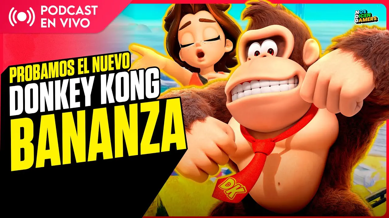 Reproducir: Retos en DONKEY KONG BANANZA | Primeras Impresiones EN VIVO
