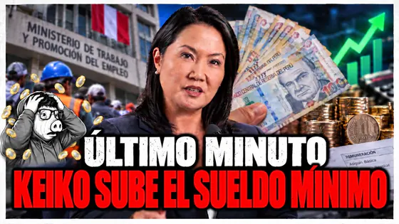AUMENTO EL SUELDO MINIMO KEIKO ASUMO MI VOTO | EN VIVO #peru #curwen