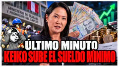 AUMENTO EL SUELDO MINIMO KEIKO ASUMO MI VOTO | EN VIVO #peru #curwen
