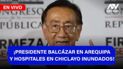De 5 a 7 ¡PRESIDENTE BALCÁZAR EN AREQUIPA Y HOSPITALES EN CHICLAYO INUNDADOS! - ATV+