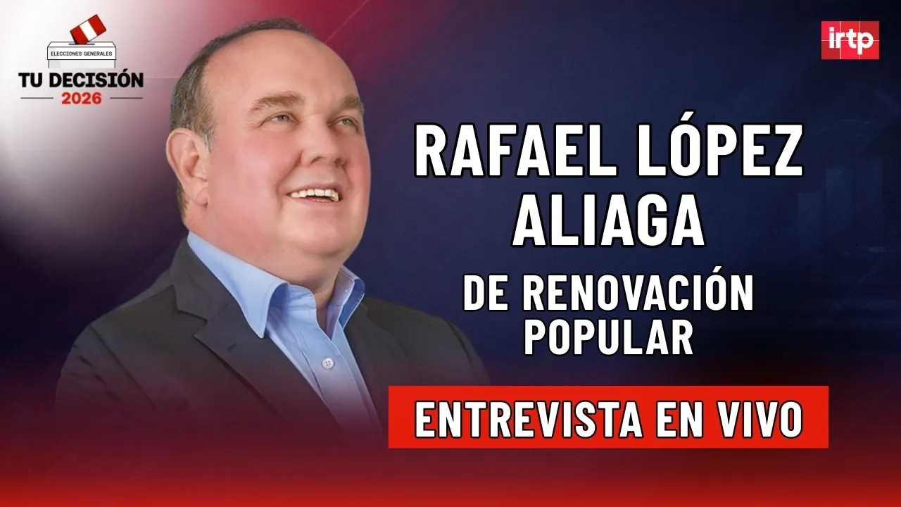 Reproducir: Entrevista a Rafael López Aliaga de Renovación Popular | "Tu decisión 2026" por TVPerú Noticias