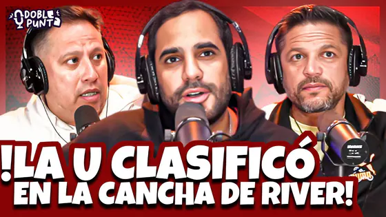 DOBLE PUNTA EN VIVO con BRUNO, PEDRO y HORACIO | LA U EN OCTAVOS, ALIANZA EN LA SUDA